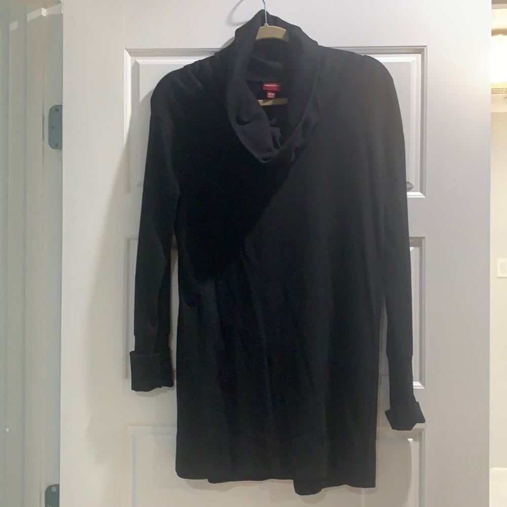 Merona Black Tunic Sweatshirt too Medium